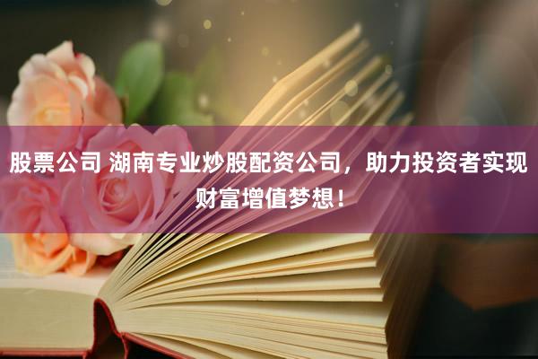 股票公司 湖南专业炒股配资公司，助力投资者实现财富增值梦想！